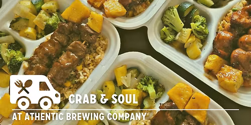 Crab and Soul Catering at Athentic Brewing