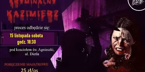 Kryminalny Kazimierz- wycieczka