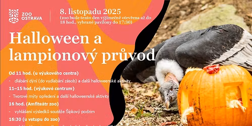 Halloween a lampionov\u00fd pr\u016fvod v Zoo Ostrava
