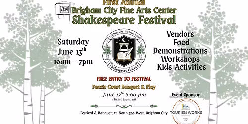 Shakespeare Festival & Banquet Fundraiser