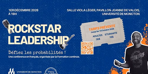 Rockstar Leadership - Conf\u00e9rence 