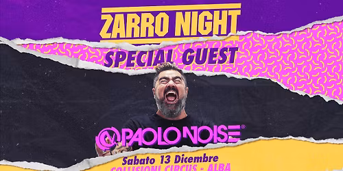 \ud83d\ude0e Zarro Night\u00ae & Paolo Noise
