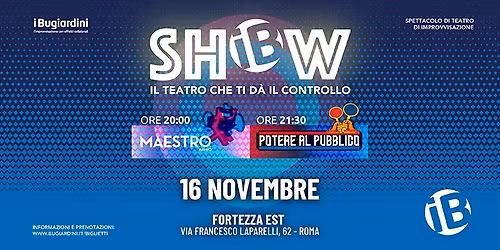 iBugiardini Show - ROMA