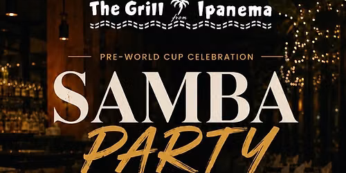 Get ready for the World Cup with us! Live Music & Great Brazilian Food!