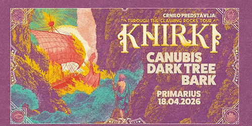 Sludge metal folk progresivci KHIRKI u Primariusu! Gosti: Dark Tree Bark, Canubis