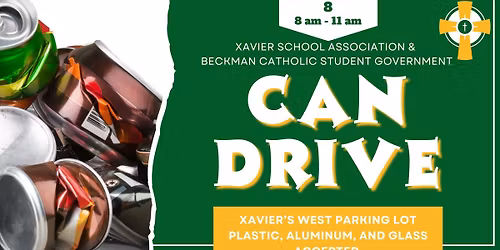 XSA\/Beckman Catholic Can Drive