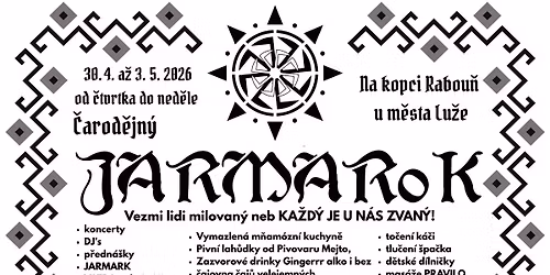 \u010carod\u011bjn\u00fd JARMARoK 2026