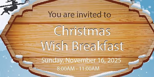 10th Annual Christmas Wish Breakfast