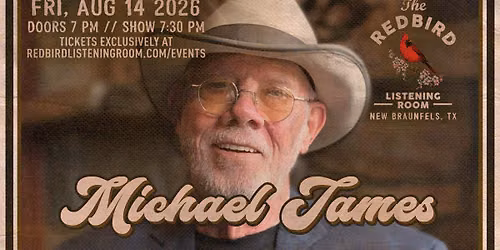 Michael James @ The Redbird - 7:30 pm
