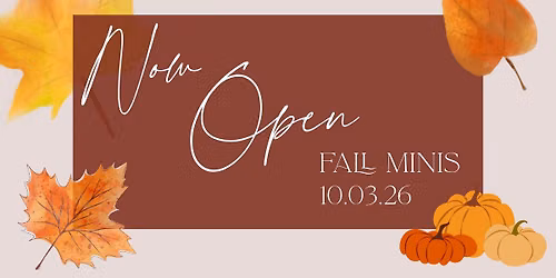 Fall Minis at Veteran's Park