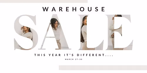 Warehouse SALE!