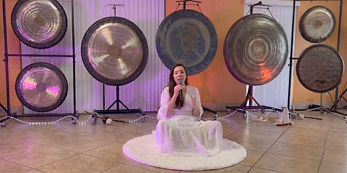 Sacred Healing 1111 Gong Bath with Native American Flute & Mantra Singer
