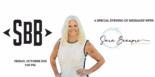 A Special Evening of Messages With Psychic Medium Sara Beaupre ~ Shawano