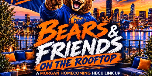 Bears & Friends on Roofop