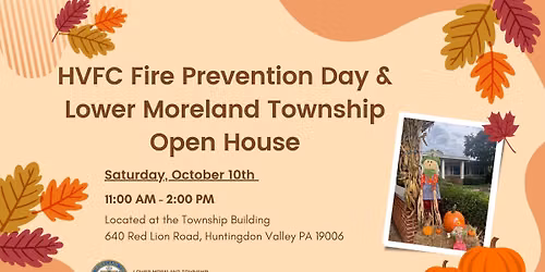 HVFC Fire Prevention Day & Lower Moreland Open House