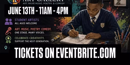SECOND SATURDAY SCHOLAR SHOWCASE\/ART, MEDIA, POETRY & MUSIC