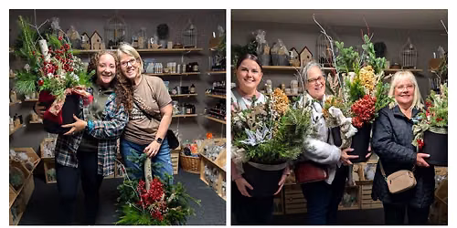 DIY Workshop: Create a Porch Pot Arrangement - November 24th (2:30pm-3:30pm)
