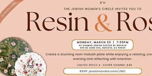 Jewish Women's Circle: Resin & Ros\u00e9