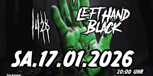 Motel Transylvania, Left Hand Black und 1428 \/ Sick Taste Records Label Party