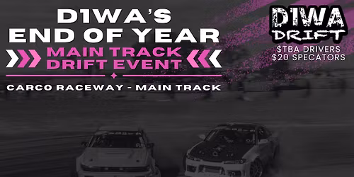 D1WA Main Track Drift Day