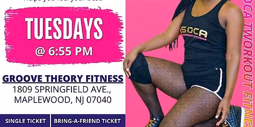 Soca Tworkout Fitness: F\u00eate and Get Fit in Maplewood, NJ!!!
