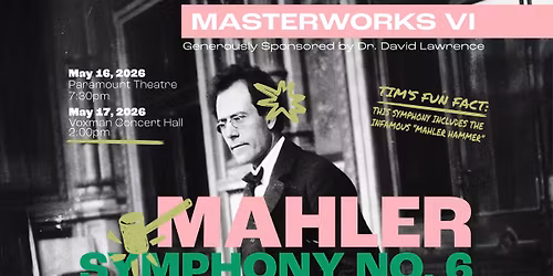 Masterworks VI - CEDAR RAPIDS