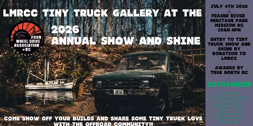 Tiny Trucks @ 4WDABC 2026 Annual Show and Shine 