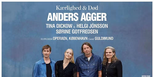 Anders Agger - K\u00e6rlighed & D\u00f8d 2026 (Guldimund)