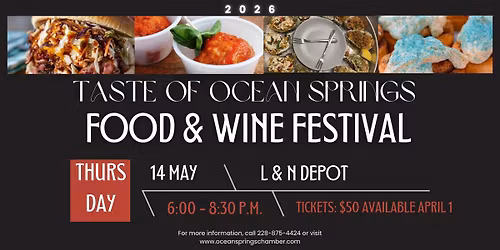 Taste of Ocean Springs Food & Wine Festival