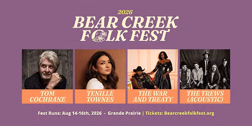 2026 Bear Creek Folk Festival