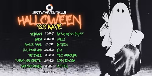 HALLOWEEN B2B RAVE @ DEPOklub