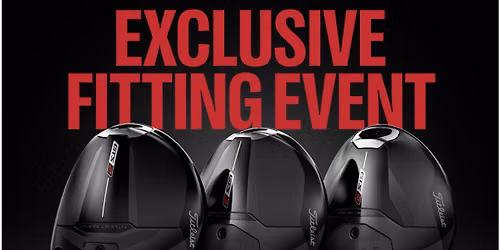 Titleist GTS Fitting Event