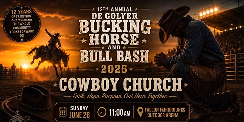 Cowboy Church at the De Golyer Bucking Horse & Bull Bash