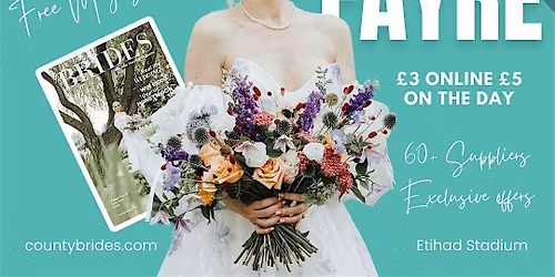 Etihad Stadium Wedding Fayre hosted by County Brides