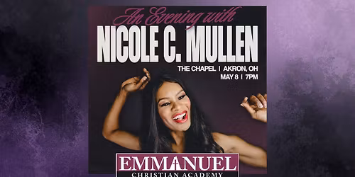 Annual Benefit Concert - An Evening with Nicole C Mullen