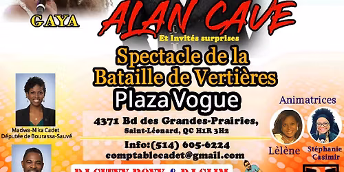 Gala Radio Verti\u00e8res, Alan Cav\u00e9, 15 novembre 2025 au Plaza Vogue 