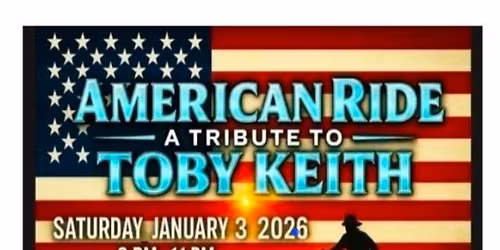AMERICAN RIDE A TRIBUTE TO TOBY KEITH @ ELEANOR'S LOUNGE BOHEMIA NY SATURDAY 1\/3\/26 8pm-11pm