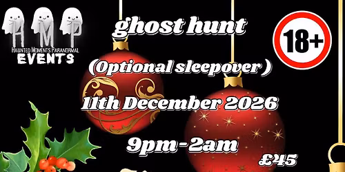 Four Crosses Ghost Hunt