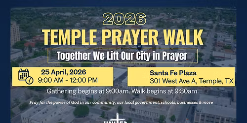 2026 Temple Prayer Walk
