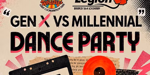 GEN X Vs MILLENNIAL DANCE PARTY