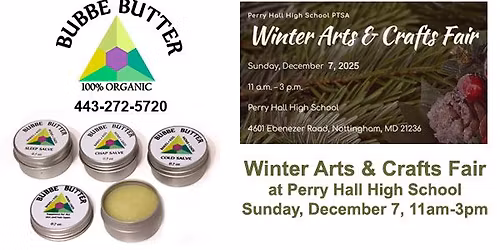 Bubbe Butter at 2025 Winter Arts & Crafts Fair at Perry Hall High School