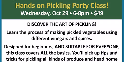 Pickling Party