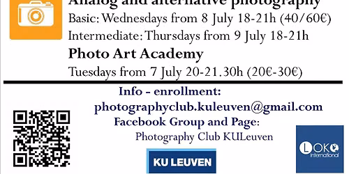 Catch the Light! Summer Academy for Art Photography