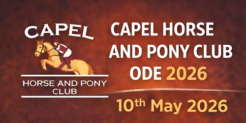 Capel Horse and Pony Club ODE 2026