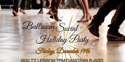 December Holiday Ballroom Social