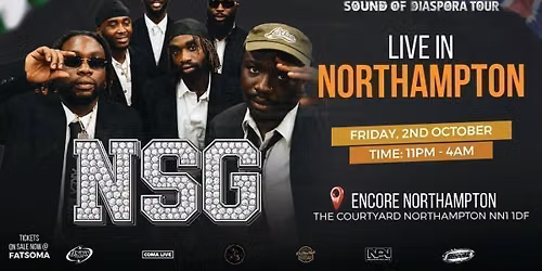 ONYX EVENTS X COMA PRESENTS: NSG PERFORMING LIVE!!