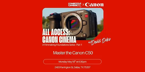 All Access : Canon Cinema