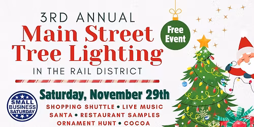 3rd Annual Main Street Tree Lighting