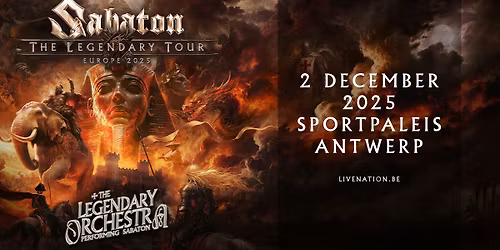 Sabaton: The Legendary Tour | Sportpaleis