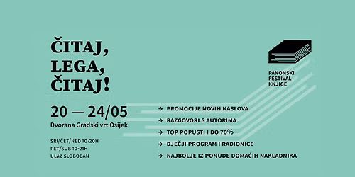 Panonski festival knjige 2026.